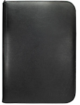 Ultra Pro Vivid 4-Pocket Zippered PRO-Binder: Black