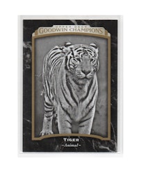 2017 Upper Deck Goodwin Champions #111 Tiger BW SP (10-X130-OTHERS)