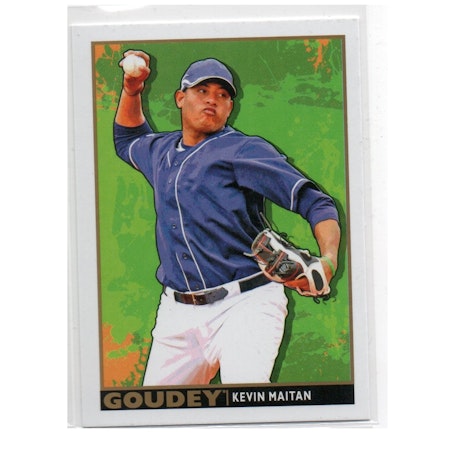 2017 Upper Deck Goodwin Champions Goudey #G24 Kevin Maitan (10-X136-OTHERS) (2)