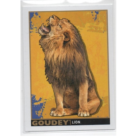 2017 Upper Deck Goodwin Champions Goudey Animals #GA5 Lion (10-X140-OTHERS)