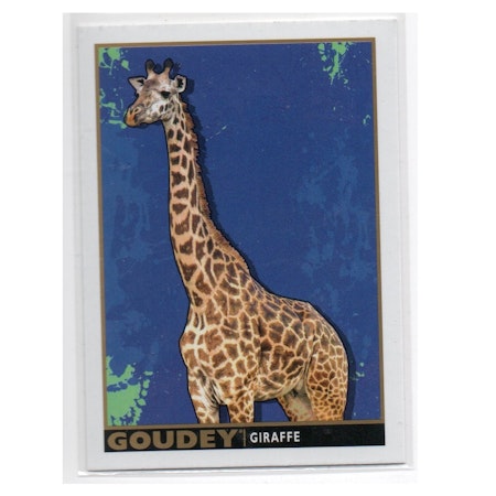 2017 Upper Deck Goodwin Champions Goudey Animals #GA9 Giraffe (10-X136-OTHERS) (2)