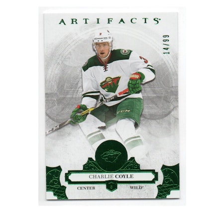 2017-18 Artifacts Emerald #7 Charlie Coyle (25-X57-NHLWILD)
