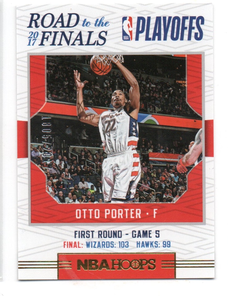 2017-18 Hoops Road to the Finals #11 Otto Porter R1 (15-X307-NBAWIZARDS)