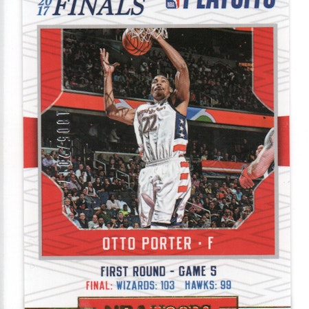 2017-18 Hoops Road to the Finals #11 Otto Porter R1 (15-X307-NBAWIZARDS)