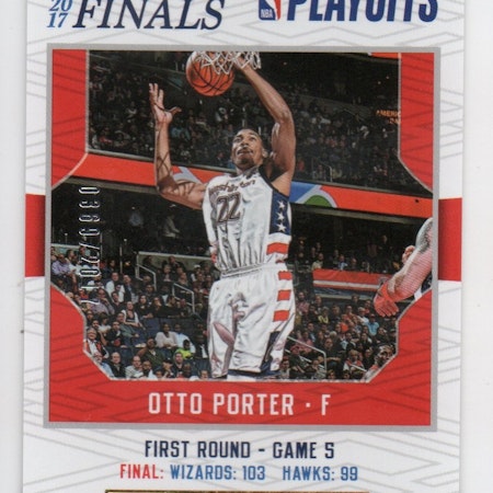 2017-18 Hoops Road to the Finals #11 Otto Porter R1 (15-X323-NBAWIZARDS)