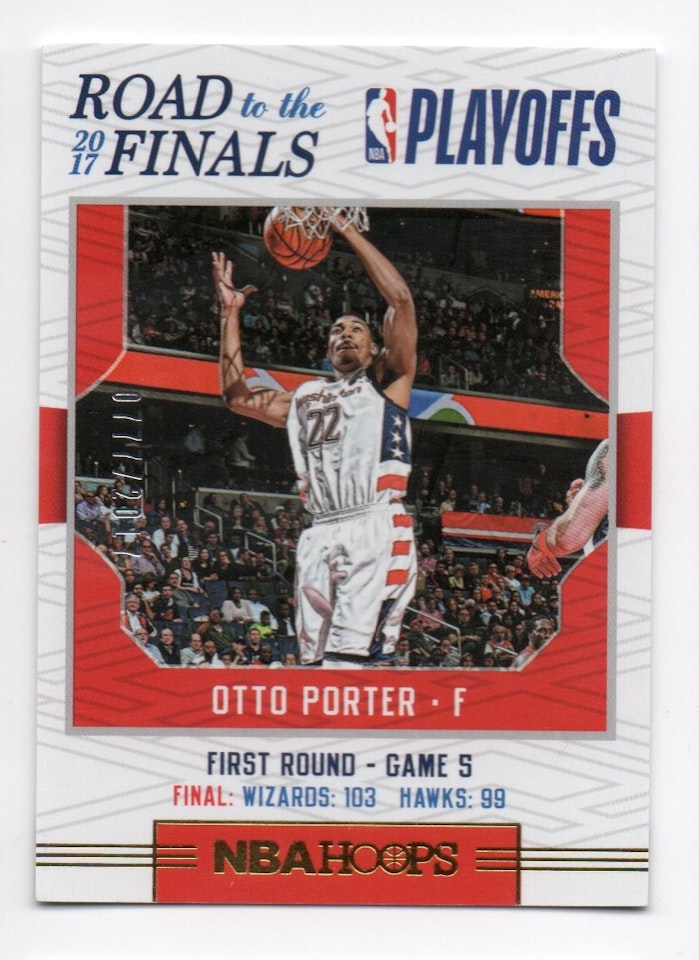 2017-18 Hoops Road to the Finals #11 Otto Porter R1 (15-X328-NBAWIZARDS)