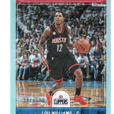 2017-18 Hoops Silver #191 Lou Williams (15-X303-NBACLIPPERS)