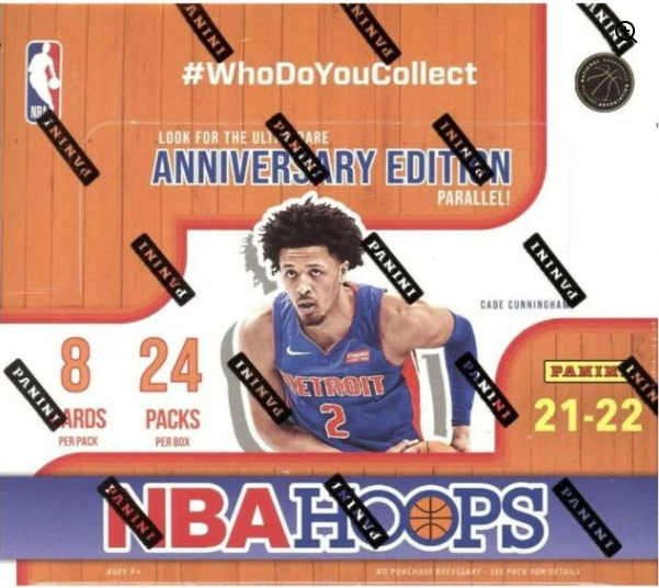 2021-22 Panini NBA Hoops Basketball (Retail Box)