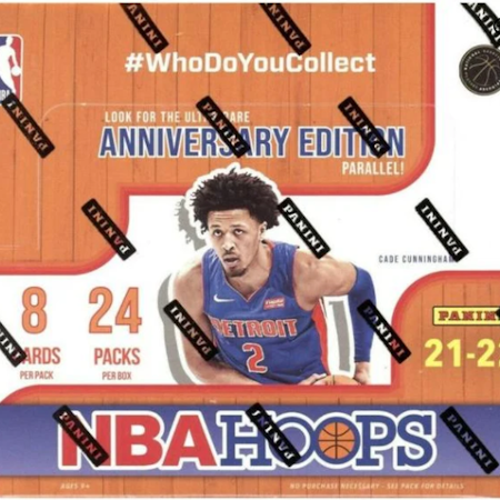 2021-22 Panini NBA Hoops Basketball (Retail Box)