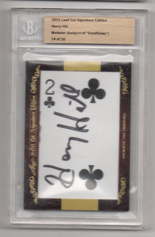 2011 Leaf Cut Signature Edition #277 Henry Hill (500-SLABBED1-OTHERS)