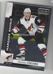 2017-18 O-Pee-Chee Platinum #198 Christian Fischer RC (12-X111-COYOTES)