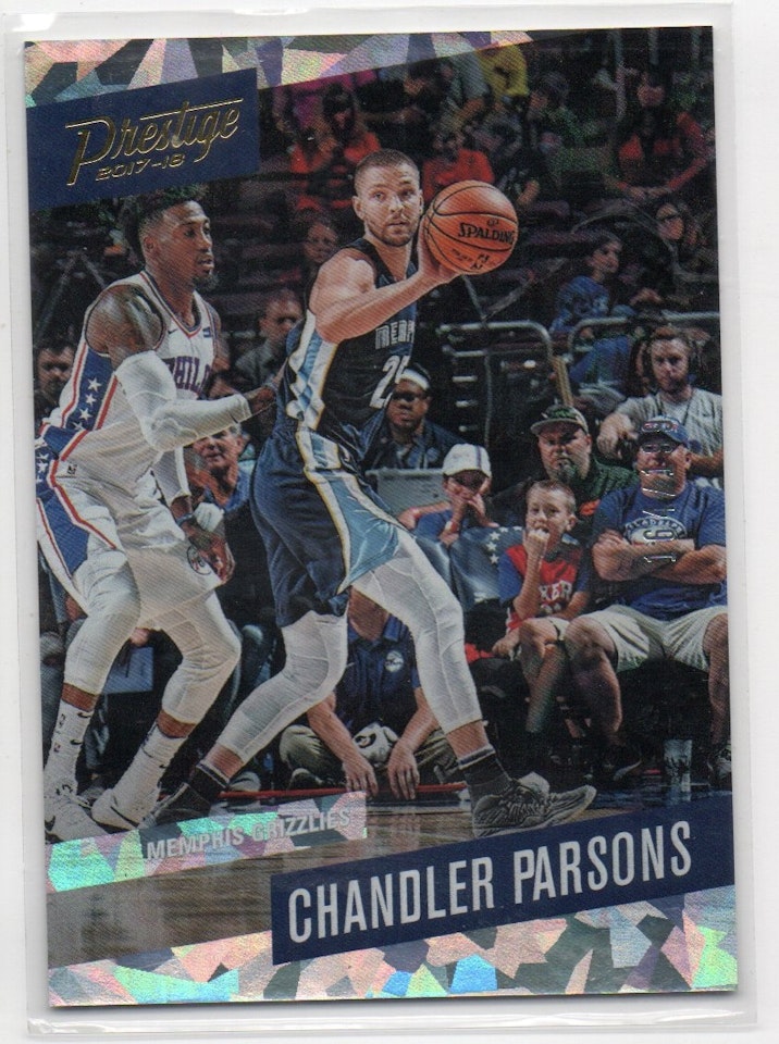 2017-18 Prestige Crystal #33 Chandler Parsons (15-X303-NBAGRIZZLIES)