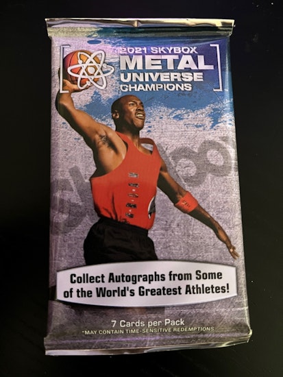 2021 Upper Deck Skybox Metal Universe Champions (Blaster Pack)