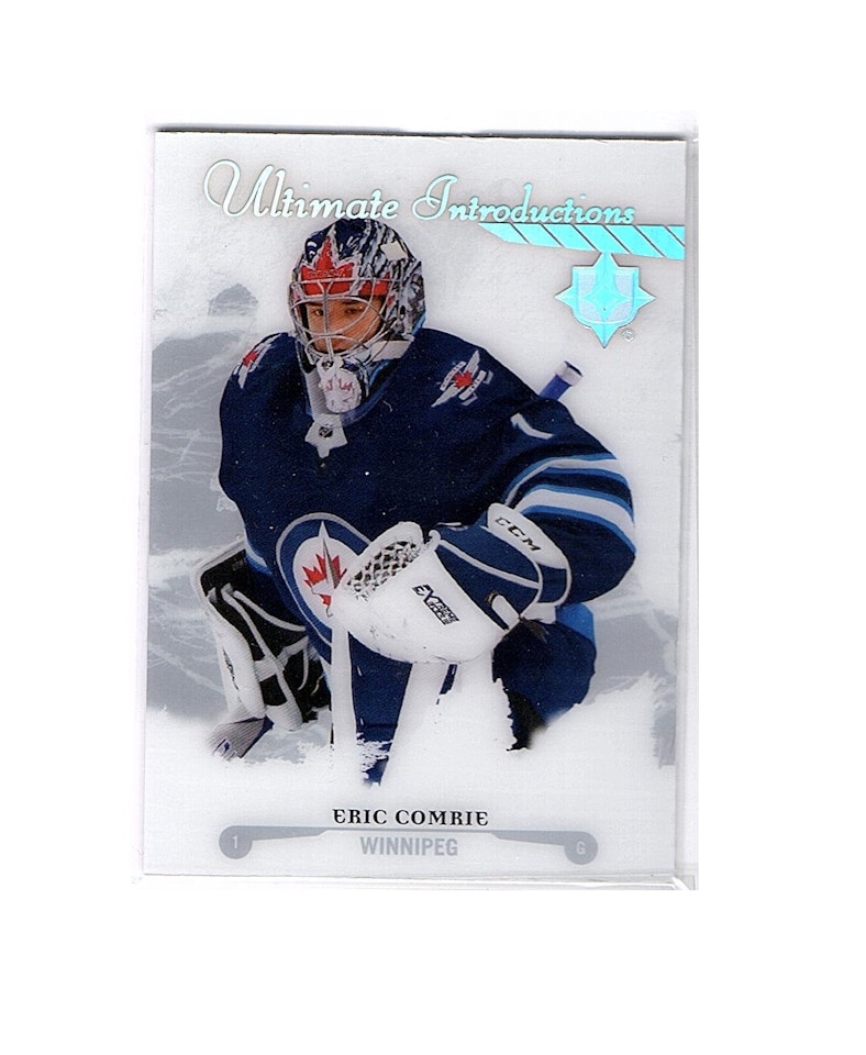 2017-18 Ultimate Collection Ultimate Introductions #UI13 Eric Comrie (20-X30-NHLJETS)