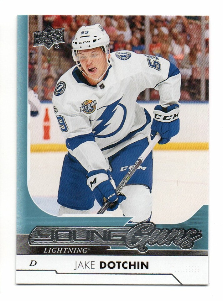 2017-18 Upper Deck #239 Jake Dotchin YG RC (25-X291-LIGHTNING)