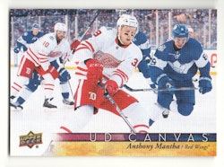 2017-18 Upper Deck Canvas #C30 Anthony Mantha (10-X6-RED WINGS)