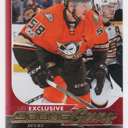 2017-18 Upper Deck Exclusives #241 Nicolas Kerdiles YG (150-X291-DUCKS)