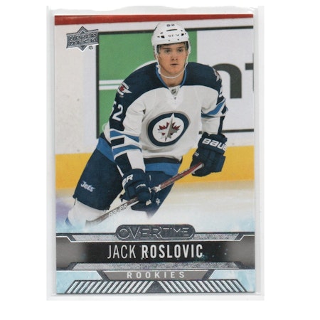 2017-18 Upper Deck Overtime #48 Jack Roslovic RC (15-X236-RC-NHLJETS)