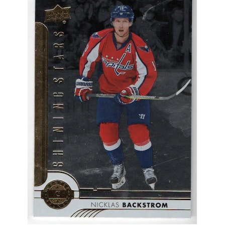 2017-18 Upper Deck Shining Stars Centers #SSC7 Nicklas Backstrom (15-X77-CAPITALS)