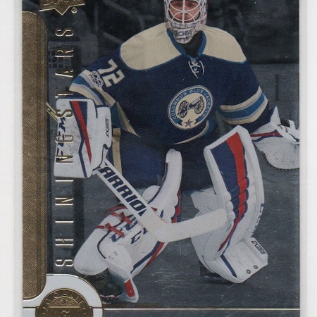 2017-18 Upper Deck Shining Stars Goalies #SSG9 Sergei Bobrovsky (15-X299-BLUEJACKETS)