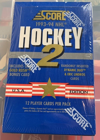1993-94 Score U.S. Series 2 (Hobby Box)