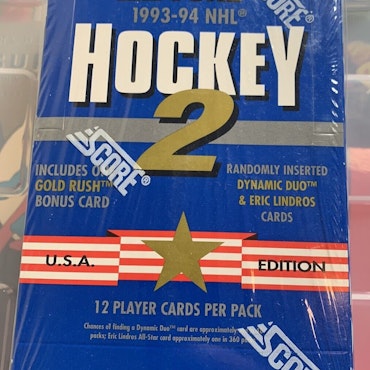 1993-94 Score U.S. Series 2 (Hobby Box)