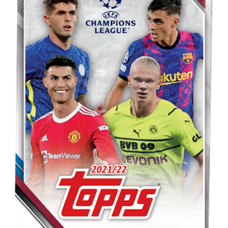 2021-22 Topps UEFA Champions League Collection Soccer (Blaster Pack)