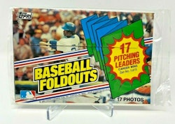 1983 Topps Baseball Foldouts 17 Pitching Leaders (1 paket)