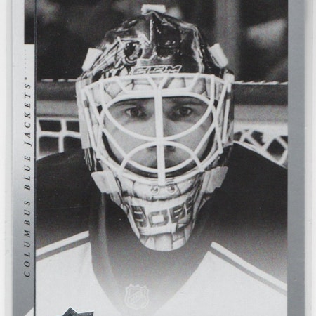 2017-18 Upper Deck UD Portraits #P17 Sergei Bobrovsky (10-181x7-BLUEJACKETS)