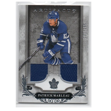 2018-19 Artifacts Materials Silver #26 Patrick Marleau (40-X144-MAPLE LEAFS)