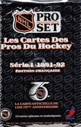 1991-92 Pro Set French (Löspaket)