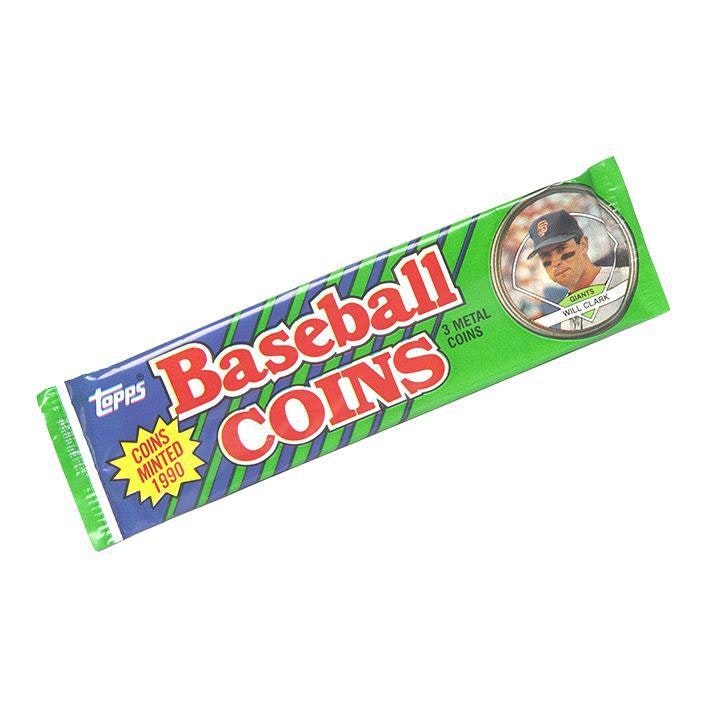 1990 Topps Baseball Coins (Löspaket)