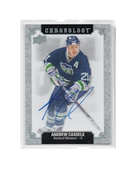 2018-19 Chronology Franchise History Autographs #FHHAAC Andrew Cassels (60-X220-WHALERS)