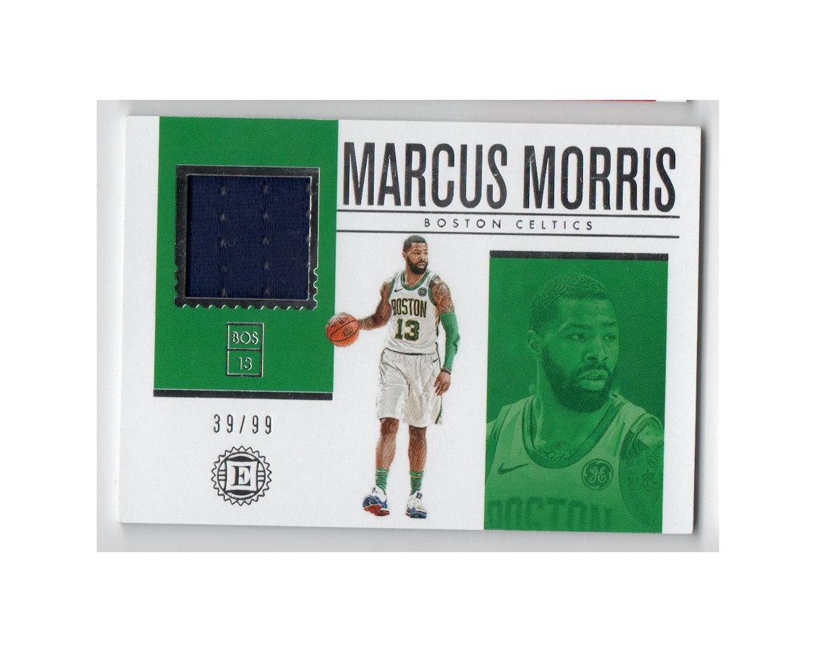 2018-19 Panini Encased Materials #49 Marcus Morris (40-X217-NBACELTICS)