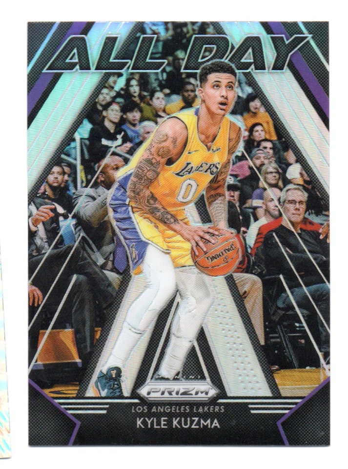 2018-19 Panini Prizm All Day Prizms Silver #8 Kyle Kuzma (25-X321-NBALAKERS)