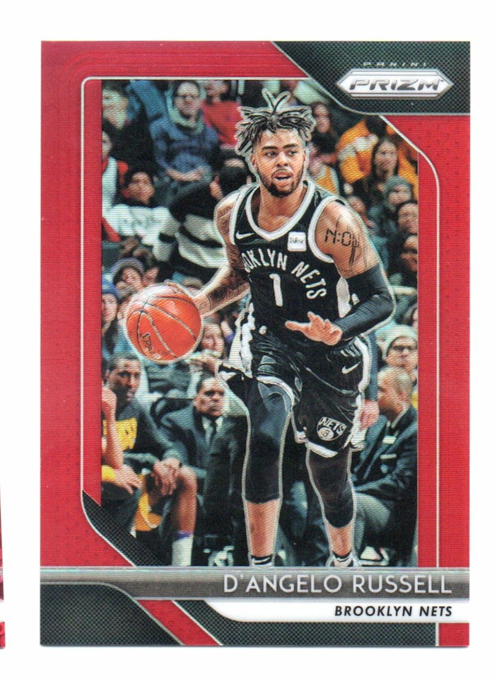 2018-19 Panini Prizm Prizms Red #248 D'Angelo Russell (20-X318-NBANETS)