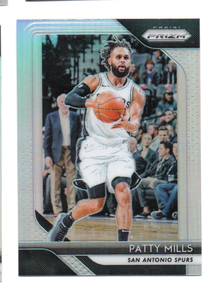 2018-19 Panini Prizm Prizms Silver #23 Patty Mills (12-X321-NBASPURS)