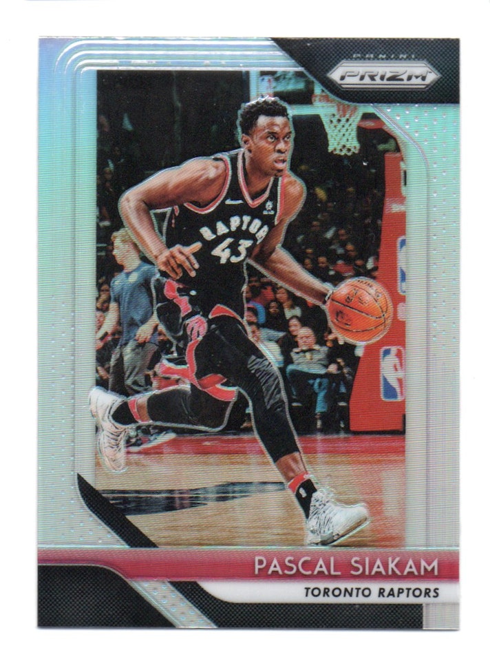 2018-19 Panini Prizm Prizms Silver #83 Pascal Siakam (20-X328-NBARAPTORS)