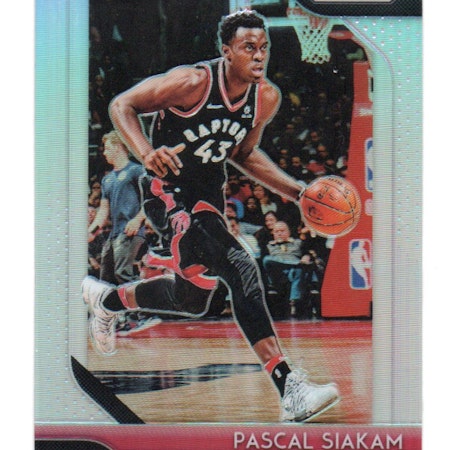 2018-19 Panini Prizm Prizms Silver #83 Pascal Siakam (20-X328-NBARAPTORS)