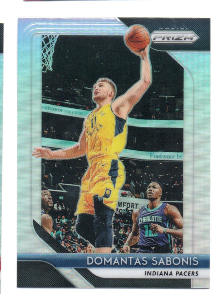 2018-19 Panini Prizm Prizms Silver #174 Domantas Sabonis (15-X317-NBAPACERS)