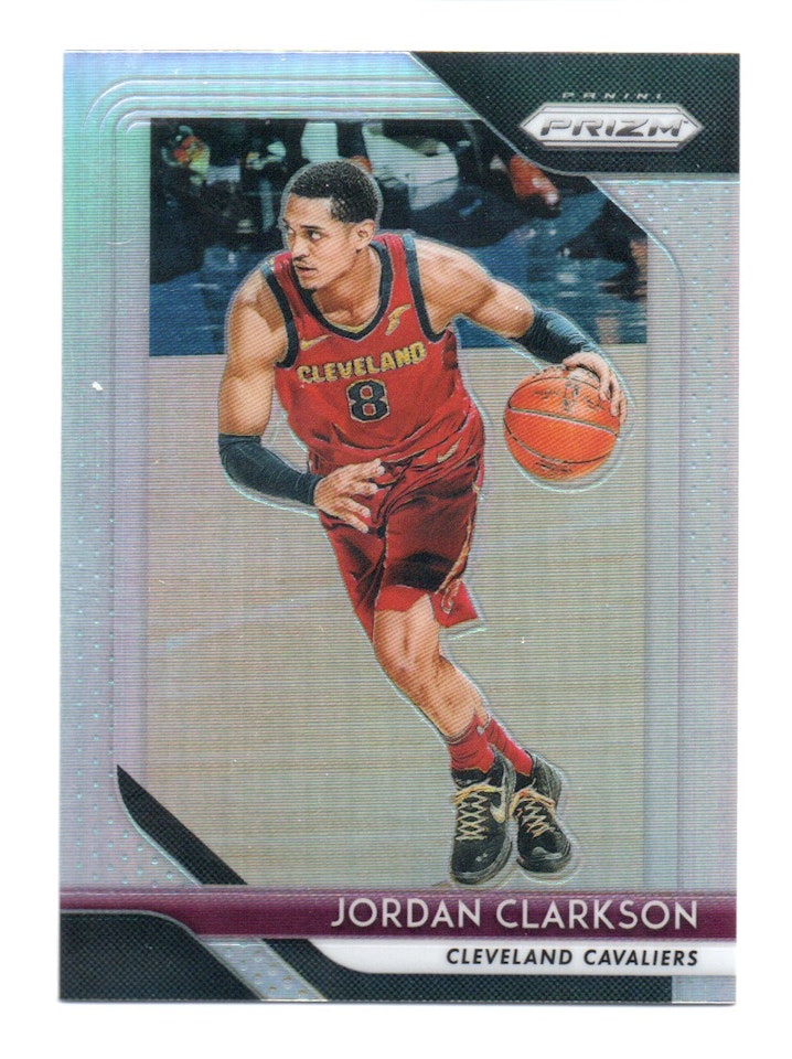 2018-19 Panini Prizm Prizms Silver #190 Jordan Clarkson (15-X326-NBACAVALIERS) (2)