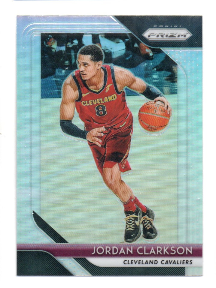 2018-19 Panini Prizm Prizms Silver #190 Jordan Clarkson (15-X326-NBACAVALIERS)