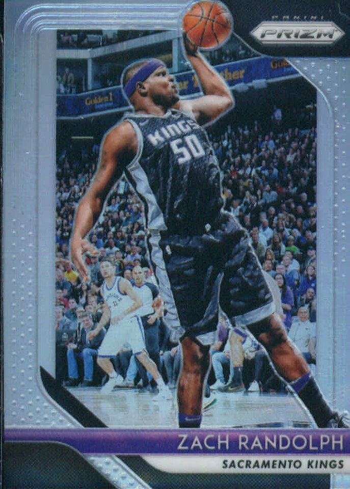 2018-19 Panini Prizm Prizms Silver #211 Zach Randolph (15-X318-NBAKINGS)