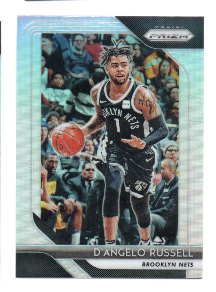 2018-19 Panini Prizm Prizms Silver #248 D'Angelo Russell (20-X321-NBANETS)