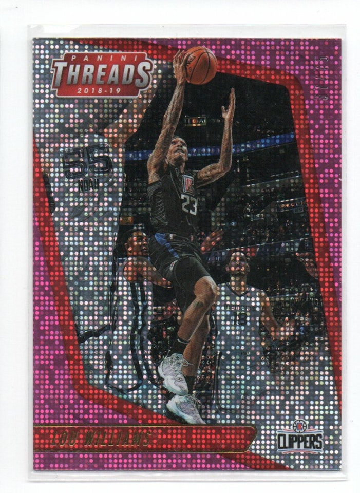 2018-19 Panini Threads Dazzle Pink #23 Lou Williams (40-X303-NBACLIPPERS)
