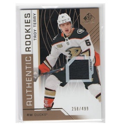 2018-19 SP Game Used Gold #169 Troy Terry JSY (30-X128-DUCKS)