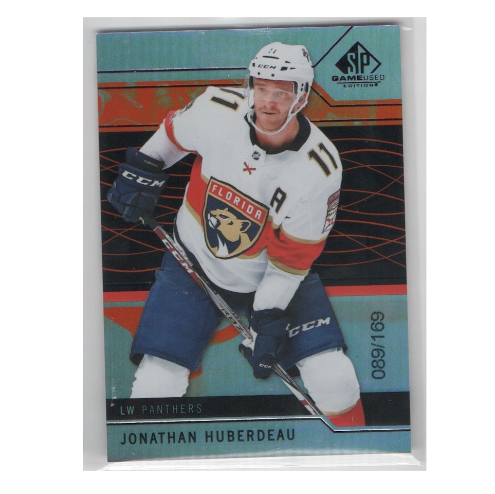 2018-19 SP Game Used Orange Rainbow #79 Jonathan Huberdeau (20-X104-NHLPANTHERS)