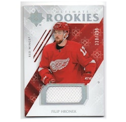 2018-19 Ultimate Collection Jerseys #70 Filip Hronek (30-X96-RED WINGS)