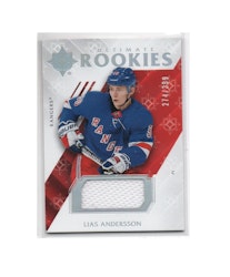 2018-19 Ultimate Collection Jerseys #71 Lias Andersson (30-X227-RC-GAMEUSED-RANGERS) (3)
