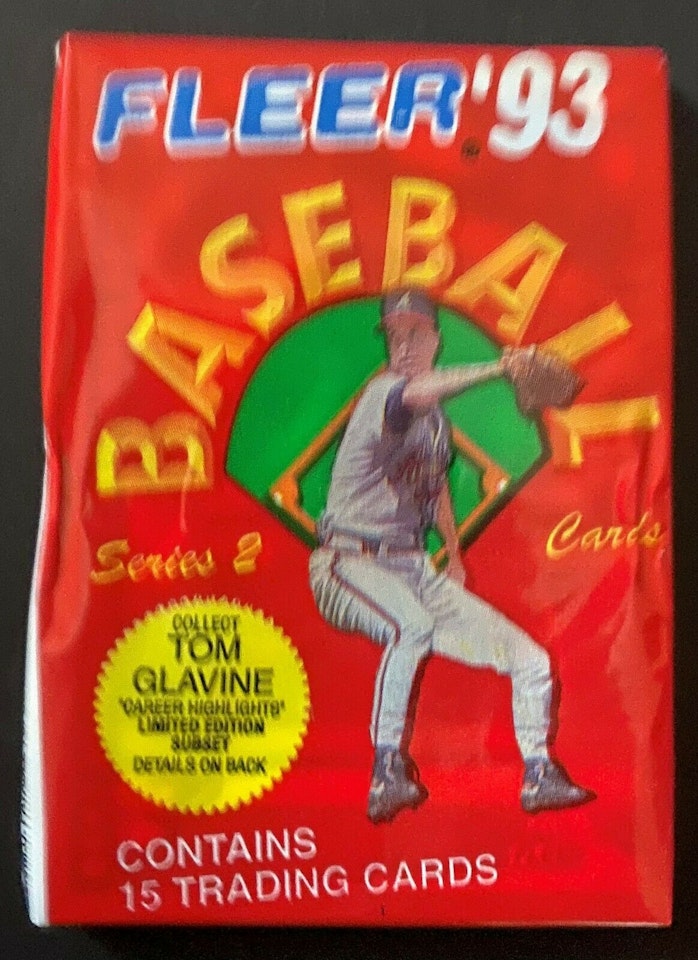 1993 Fleer Baseball Series 2 (Löspaket)